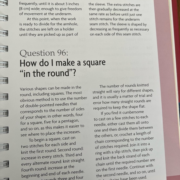 Knitting 200 Q & A book by Rita Taylor - Picture 5 of 8